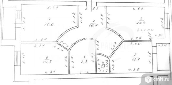 3-комнатная квартира 90 кв.м. Фото 17.