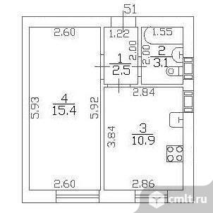 Продам 1-комн. квартиру 31.9 кв.м.. Фото 1.