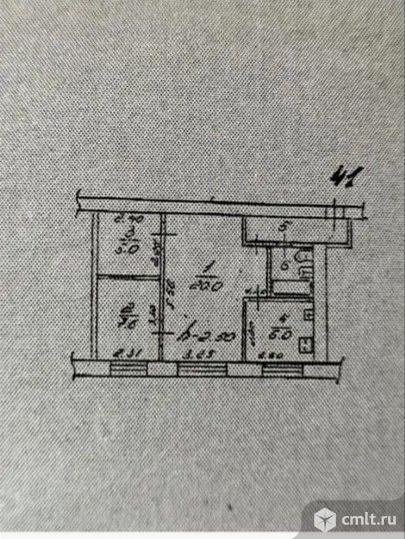 2-комнатная квартира 46,1 кв.м. Фото 12.