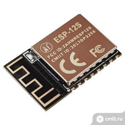 Продам WiFi модуль ESP-12S, 32-битный процессор 4 МБ флеш-памяти. Фото 1.