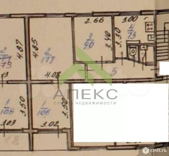 3-комнатная квартира 54 кв.м. Фото 19.