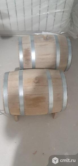 Бочка дубовая 25л - 2шт. Фото 1.