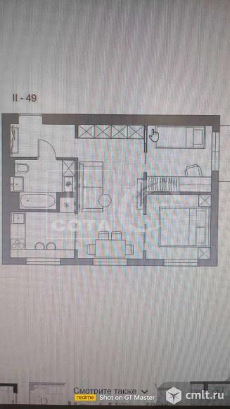2-комнатная квартира 41,5 кв.м. Фото 10.