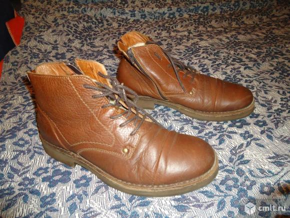 Ботинки мужские зимние утепленные р-р 43. Фото 1.