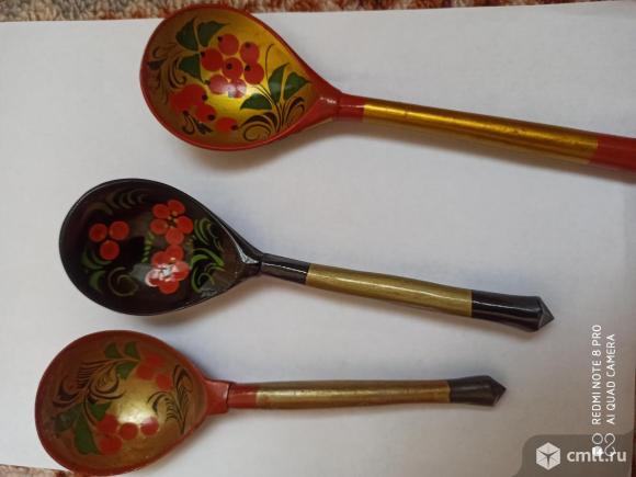 Ложки деревянные, СССР. Цена разная. Фото 1.