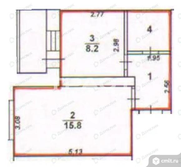 1-комнатная квартира 32 кв.м. Фото 11.