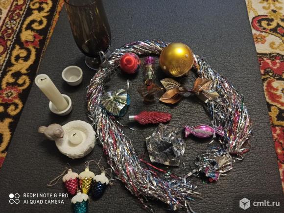 Новогодние украшения. Цена разная. Фото 1.