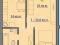 1-комнатная квартира 34,8 кв.м. Фото 1.