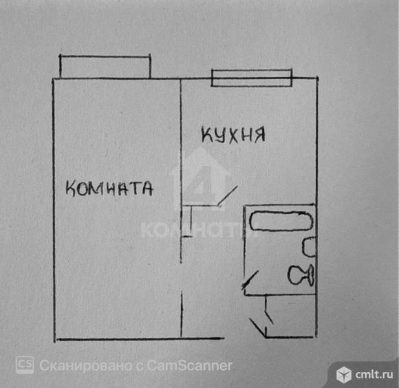 1-комнатная квартира 36,9 кв.м. Фото 17.