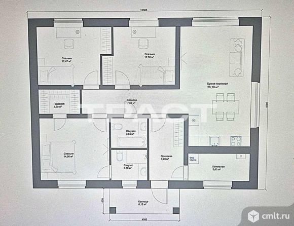 Дом 119 кв.м. Фото 18.