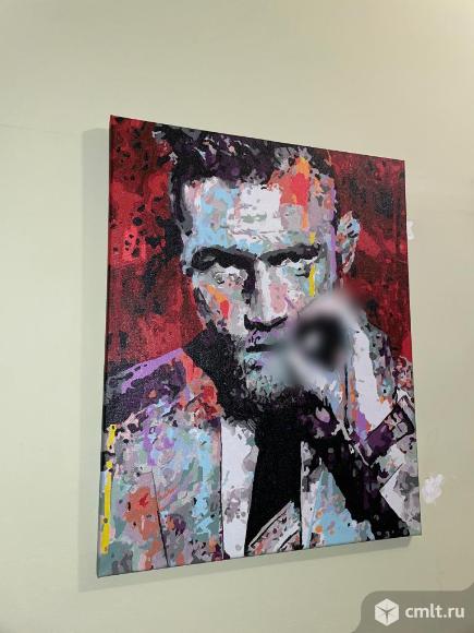 Картина акрил 40*50 " Бокс". Фото 1.