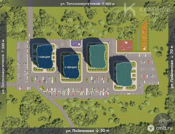 2-комнатная квартира 55,1 кв.м. Фото 6.