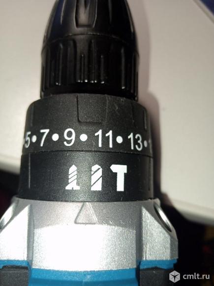 Шуруповерт аккумуляторный2 аккумулятора. Фото 9.