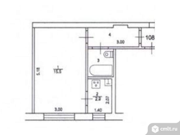 Продам 1-комн. квартиру 24.5 кв.м.. Фото 4.