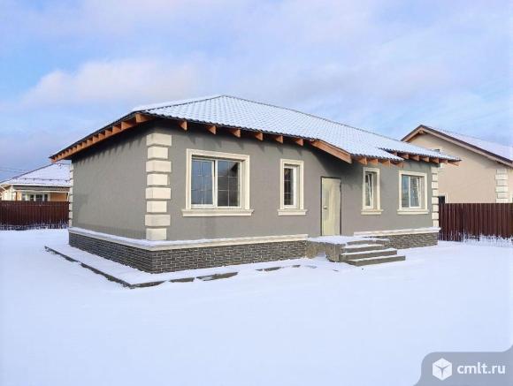 Коттедж 118.6 м2 с террасой на участке 6 сот.Коттедж 118.6 м2 с террасой на участке 6 сот.. Фото 1.