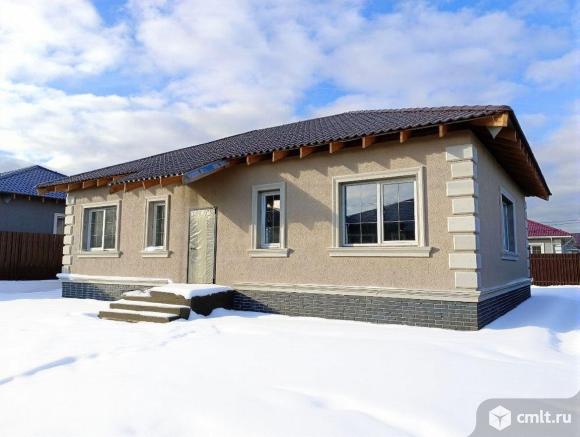 Дом 118.6 м2 с террасой на участке 6 сот.. Фото 1.