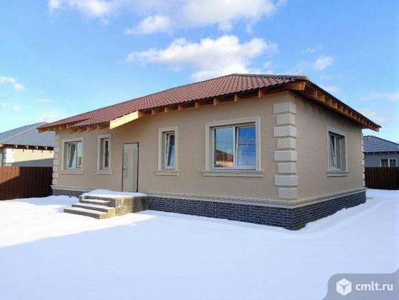 Коттедж 118.8 м2 с террасой на участке 6 сот.Коттедж 118.8 м2 с террасой на участке 6 сот.. Фото 1.