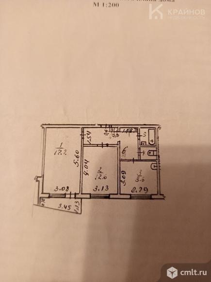 2-комнатная квартира 50,1 кв.м. Фото 1.
