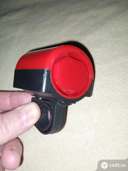 Звонок велосипедный для велосипеда электрический. Фото 1.