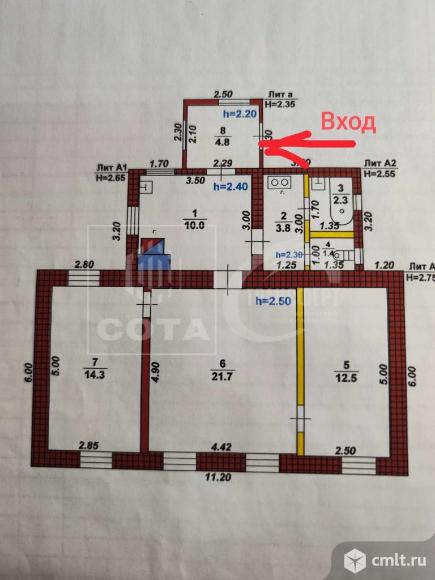 Дом 66 кв.м. Фото 17.