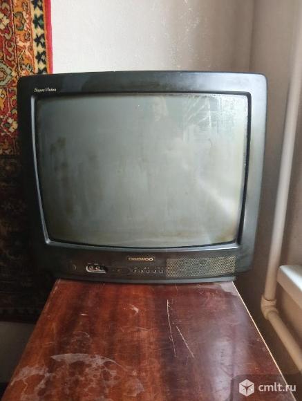 Телевизор кинескопный цв. Daewoo 30Q1m. Фото 1.