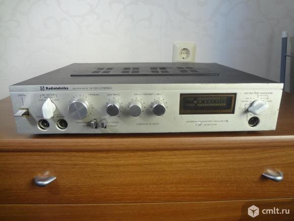 Усилитель Радиотехника у101 стерео. Фото 1.
