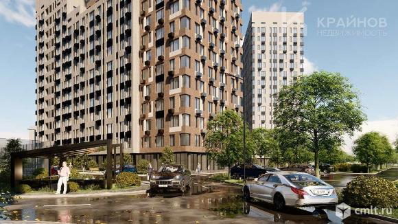 1-комнатная квартира 52,73 кв.м. Фото 1.