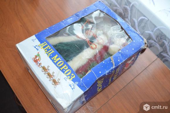 Игрушка Дед Мороз, новогодний, светящийся. Фото 1.