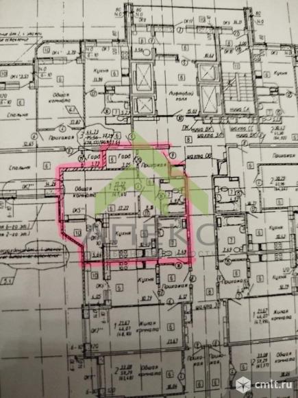 1-комнатная квартира 44,2 кв.м. Фото 20.