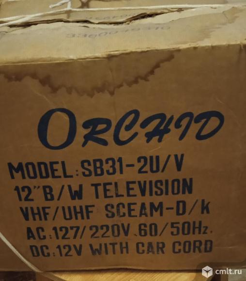 Телевизор кинескопный ч/б Onkyo Оршид. Фото 2.