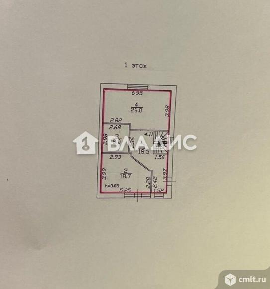 Часть дома 216,8 кв.м