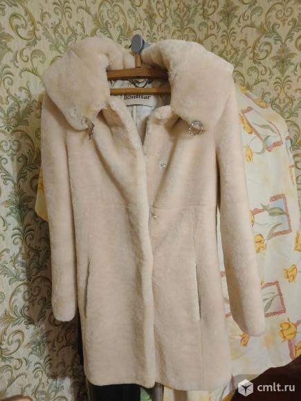 Шуба мутоновая. Фото 1.