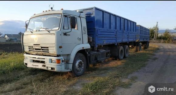 Бортовой КамАЗ 65117 - 2004 г. в.. Фото 1.