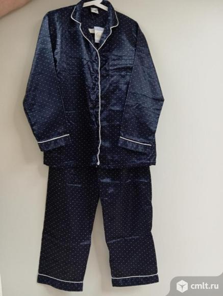 Пижама женская шелковая новая. Фото 1.