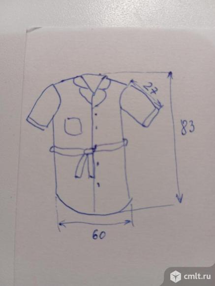 Халат женский шелковый. Фото 6.