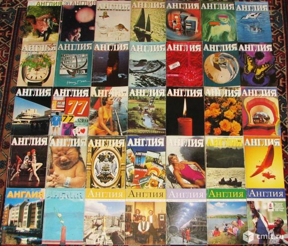 Журналы "Англия" из Великобритании разных лет издания. Фото 2.