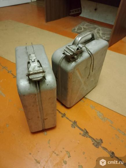 Канистра алюминивая. Фото 1.