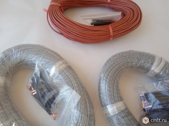 Теплые полы кабель нагревательный 100м,комплект под ключ.. Фото 1.