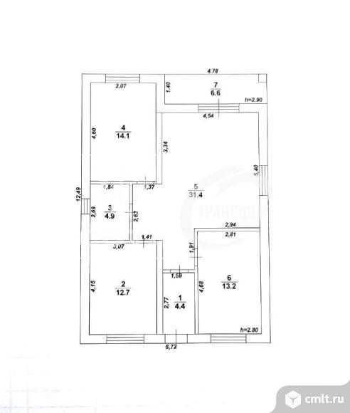 Дом 95 кв.м. Фото 6.