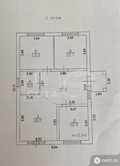 Дом 77,4 кв.м. Фото 20.