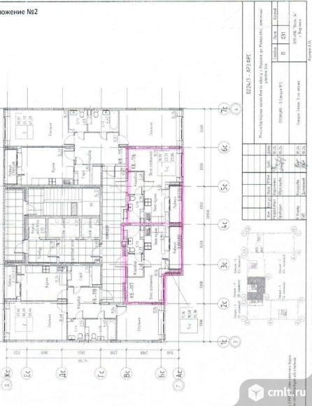 1-комнатная квартира 23,86 кв.м. Фото 7.