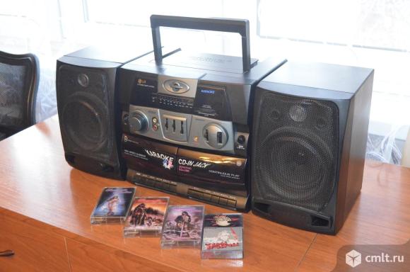 Музыкальный центр Магнитола (музыкальный центр) LG - TW 863 AX. Фото 1.