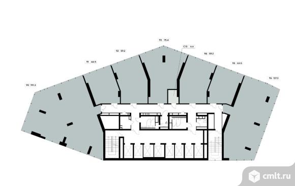Продажа офиса 75.4 м2. Фото 1.
