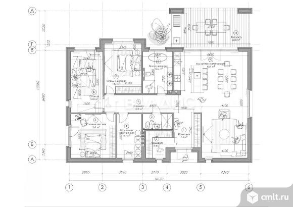 Дом 168,9 кв.м. Фото 18.