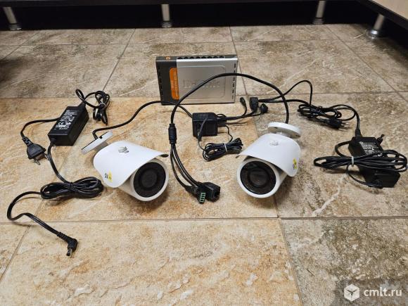 Камеры видеонаблюдения ip б/у. Фото 1.