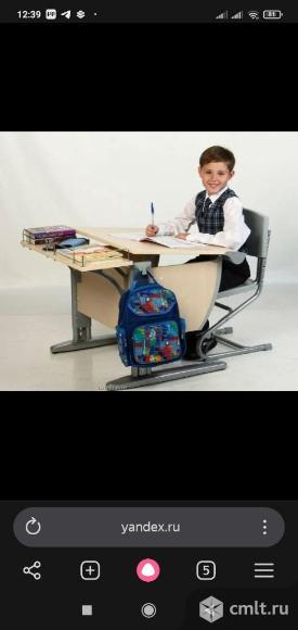 Парта школьная. Фото 3.