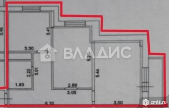 2-комнатная квартира 63,2 кв.м. Фото 4.