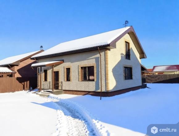 Коттедж 154.5 м2 с террасой на участке 6 сот.Коттедж 154.5 м2 с террасой на участке 6 сот.. Фото 1.