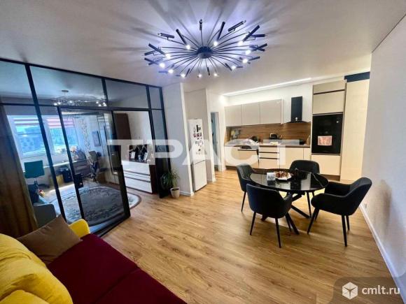 1-комнатная квартира 50,5 кв.м. Фото 1.