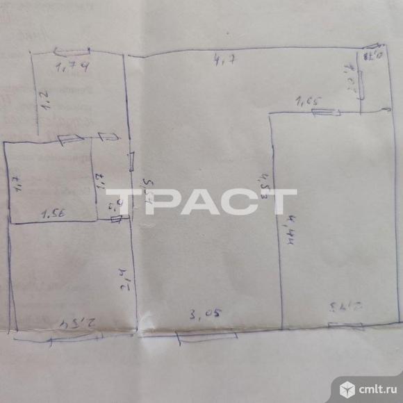2-комнатная квартира 43 кв.м. Фото 13.